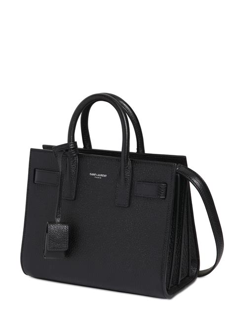 ysl medium sac de jour souple bag in black|YSL sac de jour nano.